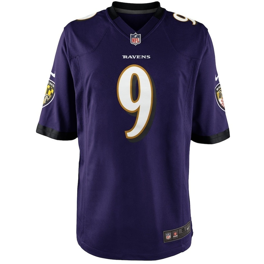 Baltimore Ravens Nike On Field Home Jersey #9 Justin Tucker Size Medium NWT